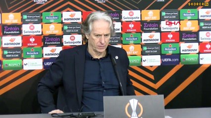 Jorge Jesus: Tecrübe eksikliğinin faturasını ödedik