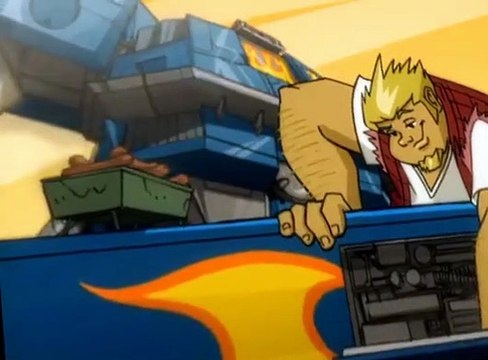 Megas XLR - S02 E013 - Rearview Mirror, Mirror (2)