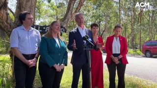 Labor state election roads announcement Port Stephens