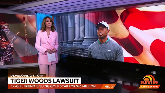 Golf star Tiger Woods is being sued by ex-girlfriend Erica Herman