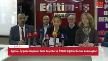 Eğitim-İş Bursa Şubesi: Çadırlar, Bursa'da üzerlerine MEB logosu yapıştırılıp yeniden deprem bölgesine gönderilmiş