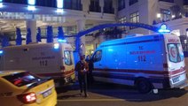Beyoğlu'nda lüks otelde yangın! Çok sayıda çalışan dumandan etkilendi