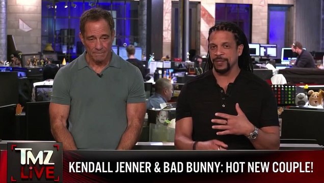 Kendall Jenner Hugs, Kisses Bad Bunny After Sushi Date _ TMZ Live