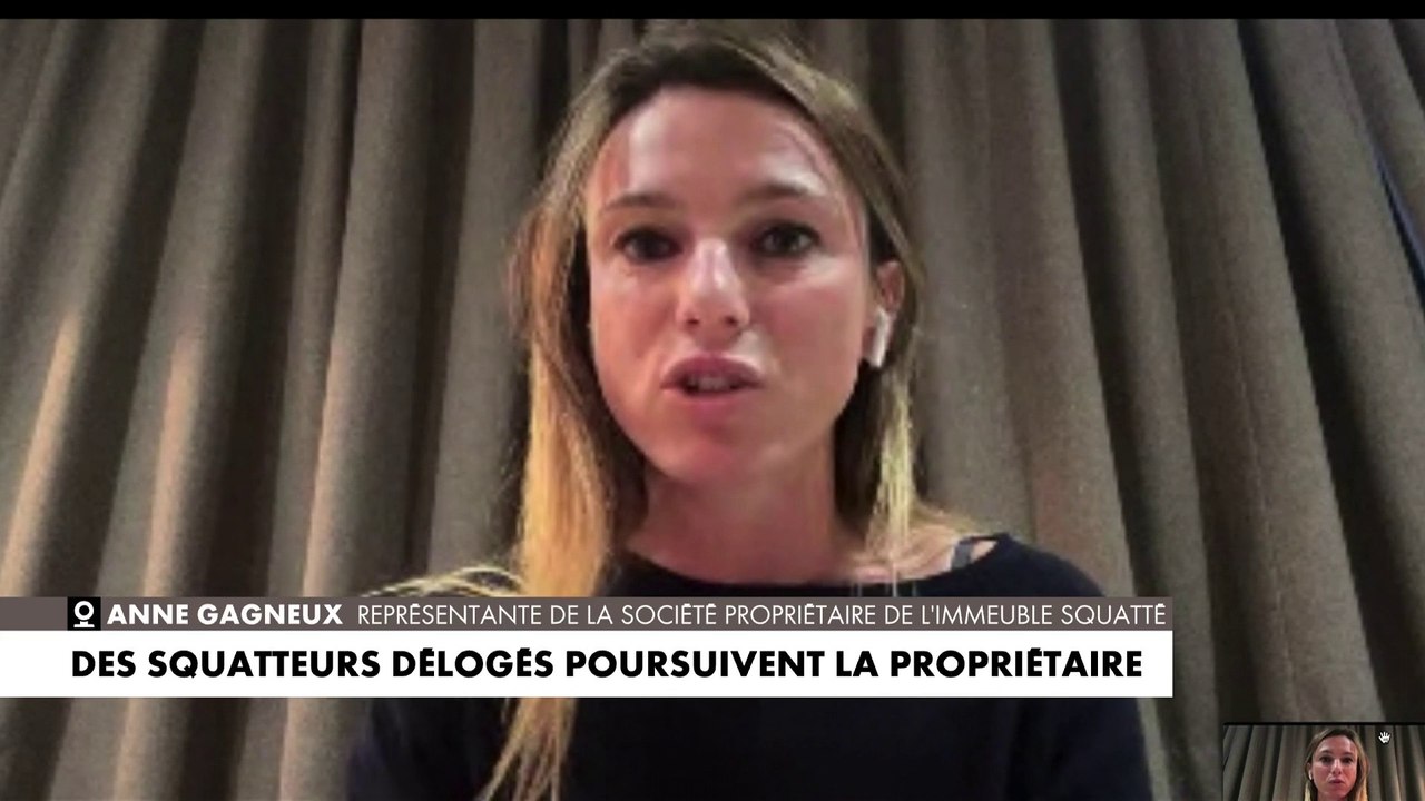 Anne Gagneux : «Ce sont des gens qui ne sont pas dans la précarité et qui ont un métier», à propos des squatteurs d'un immeuble de Lyon