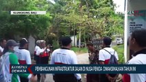 Pemkab Klungkung Maksimalkan Pembangunan Jalan Di Nusa Penida