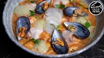Portuguese seafood rice