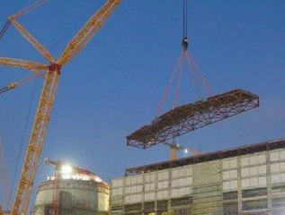 AKKUYU NGS'NİN 1'İNCİ ÜNİTESİNİN TÜRBİN BİNASINDAKİ ÇATININ MONTAJI TAMAMLANDI
