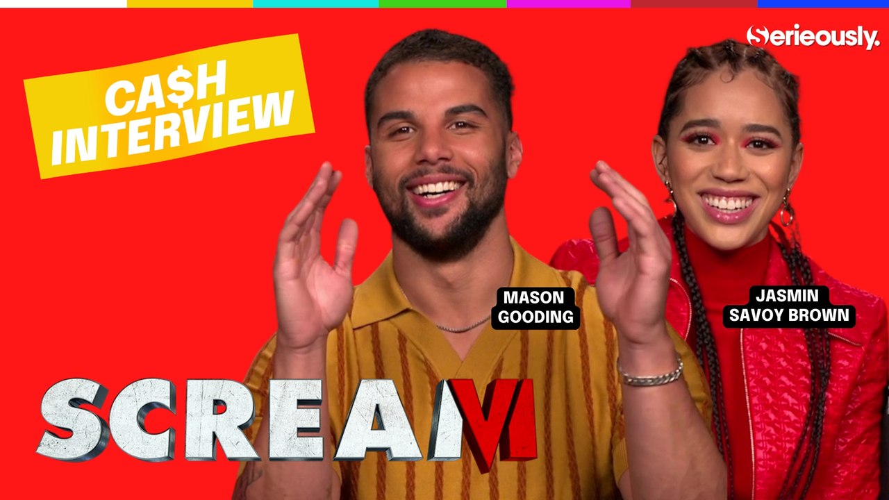 SCREAM 6 :  l'interview CA$H de Jasmin Savoy Brown et Mason Gooding