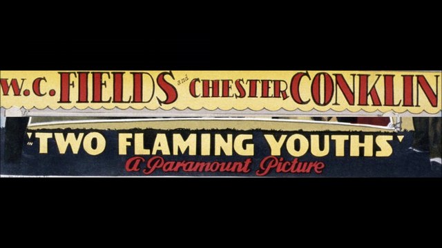 Two Flaming Youths (1927) W.C. Fields, Chester Conklin, Mary Brian - Lost Film Stills/Behind Scenes