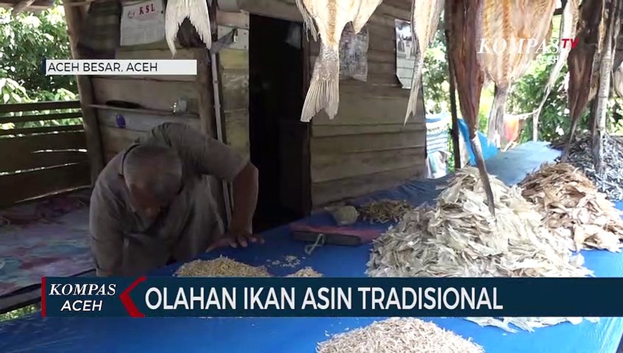 Olahan Ikan Asin Jadi Oleh-Oleh Khas Aceh Besar