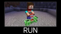 Minecraft wait what meme part 357 Scary Сreeper and Scary Herobrine