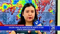 Ciclón Yaku: lo que debes saber del fenómeno formado frente al mar peruano y si llegará a afectar a Lima