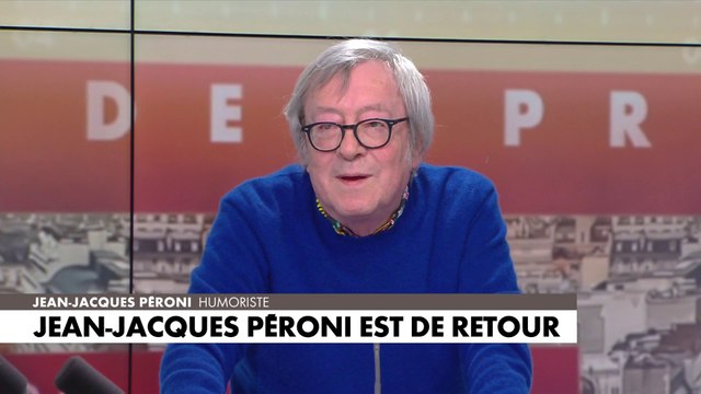 Jean-Jacques Péroni : «Quand je vois les gens de La France insoumise qui se plaignent des bras d'honneur d'Éric Dupond-Moretti, ça me fait vastement rigoler»