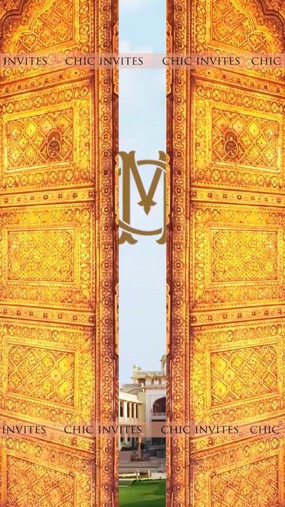 Save The Date Wedding E Invites - Customized Wedding Invitations - Chic Invites