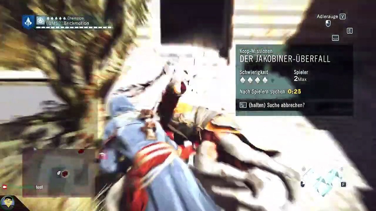 Assassin's Creed Unity Let's Play 127: Wenn der Mate den Bereich nicht verlassen will...