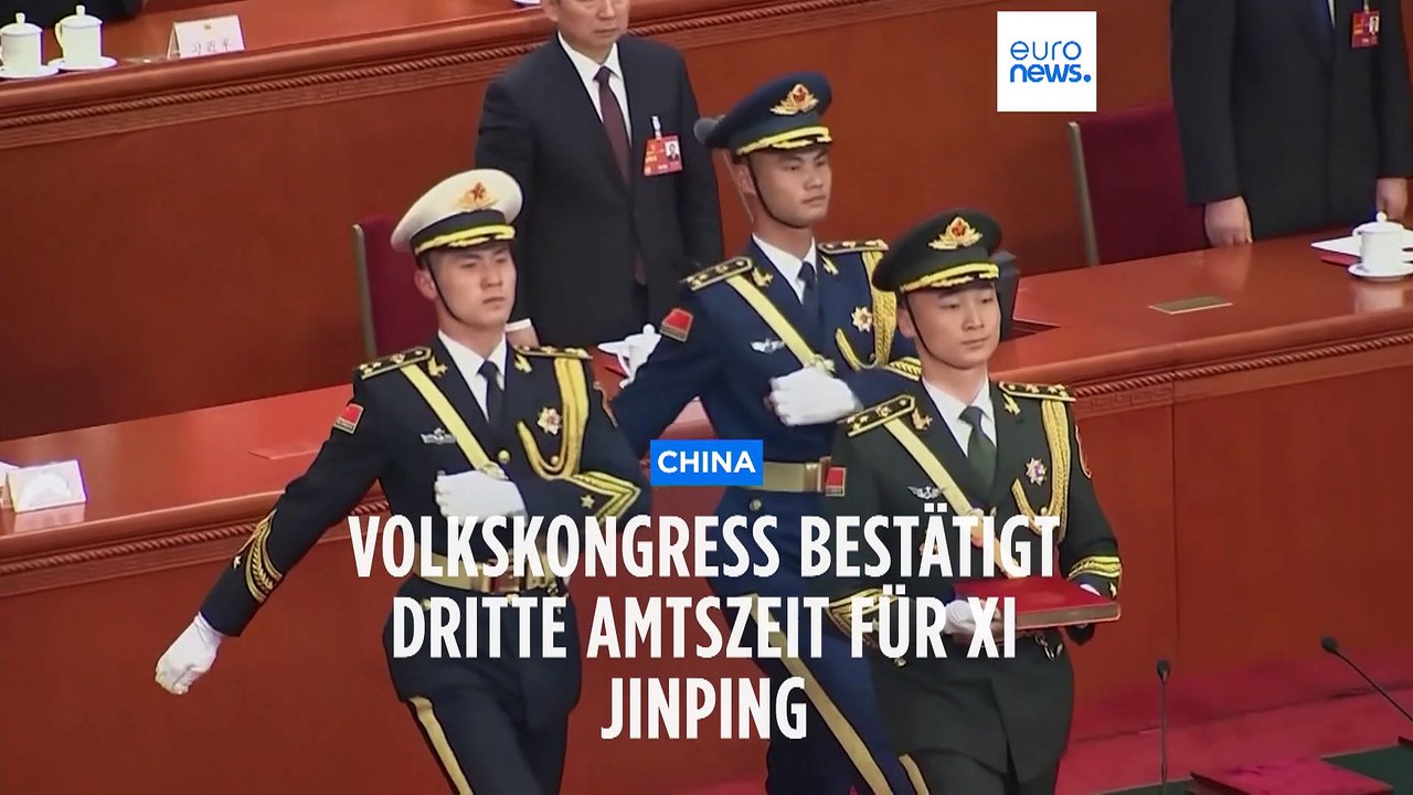 Mit geballter Faust: Xi Jinping tritt historische 3. Amtszeit an