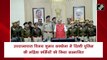 LG Vinai Kumar Saxena felicitates women personnel of Delhi Police