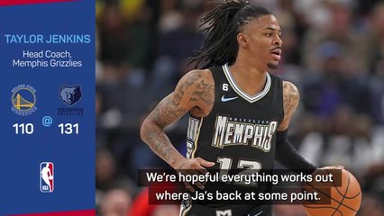 No timetable for Morant's Grizzlies return