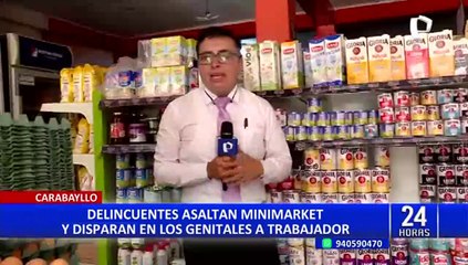 Asaltan minimarket de Carabayllo por quinta vez: le dispararon a trabajador en los genitales