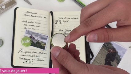 Tutoriel pour faire des badges scrapbooking