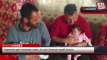 Depremde eşini kaybeden baba, iki aylık ikizleriyle teselli buluyor