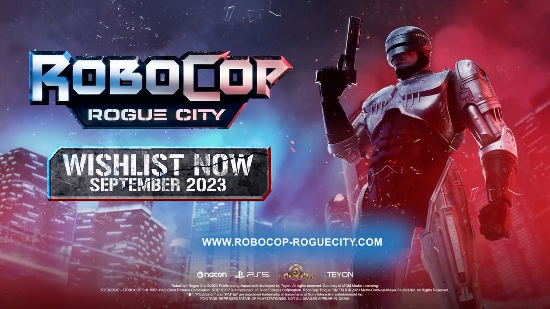 RoboCop Rogue City Gameplay Overview PS - video Dailymotion