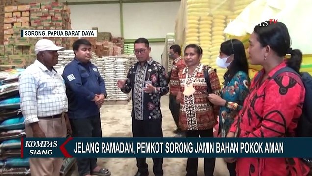 Jelang Puasa, Tim Pengendali Inflasi Daerah Kota Sorong Pastikan Stok Kebutuhan Aman