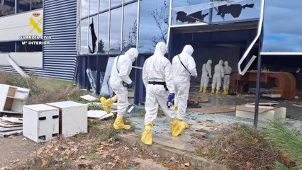 Localizan en Boecillo tres botes con sustancia radiactiva