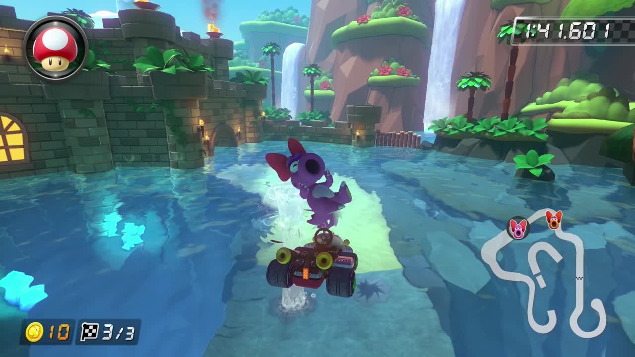 Mario Kart 8 Deluxe (DLC vague 4) - Guide du circuit "Île de Yoshi"