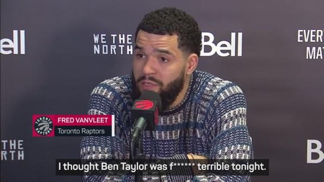 Raptors' Fred VanVleet fined k for expletive-ridden ref rant