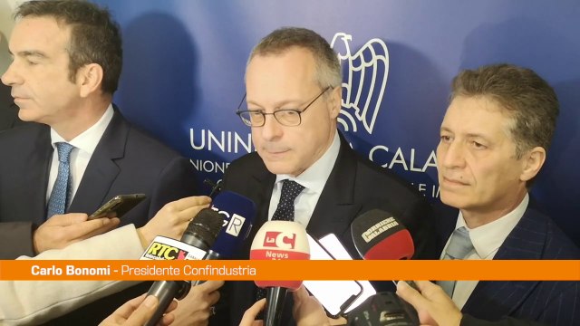 Confindustria, Bonomi Agenda Calabria importante per tutto il Paese