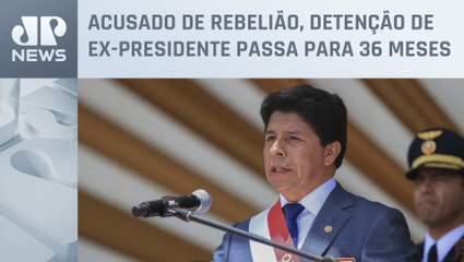 Justiça peruana estende prisão preventiva de Pedro Castillo