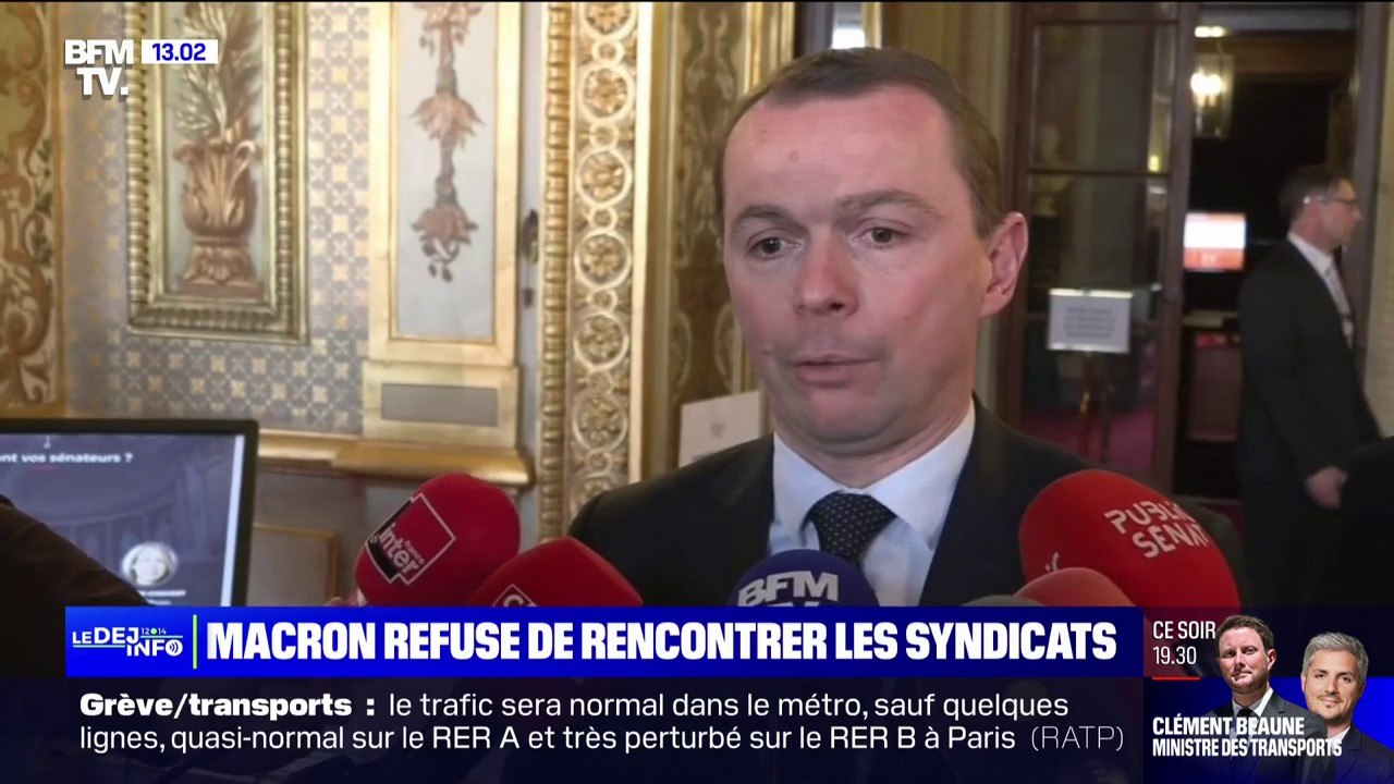 Olivier Dussopt: "Notre texte constitutionnel nous autorise à prendre un certain nombre de dispositions pour demander au Sénat de se prononcer par un vote unique sur l'ensemble du texte"