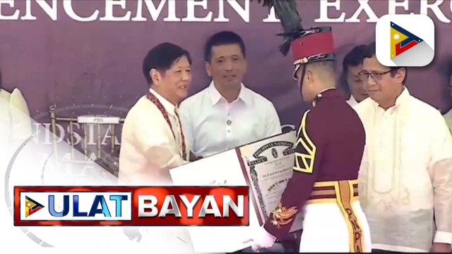 Pres. Ferdinand R. Marcos Jr., pinangunahan ang pagtatapos ng mahigit 200 kadete ng PNPA