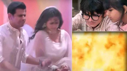 Gum Hai Kisi Ke Pyar Mein Vinu Sai के बम ब्लास्ट का शूट के दौरान सेट पर लगी आग; बड़ा नुकसान?  |*TV
