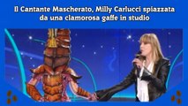 Il Cantante Mascherato, Milly Carlucci spiazzata da una clamorosa gaffe in studio
