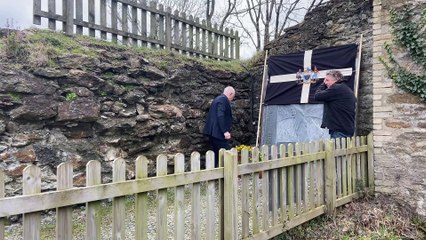 Unveiling of Cornish mining disaster memorial