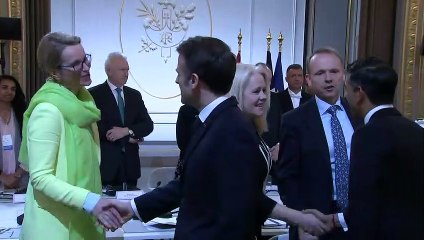 Sunak and Macron attend UK-France Business Forum in Paris