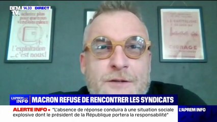 Tải video: Emmanuel Macron refuse de rencontrer les syndicats: 