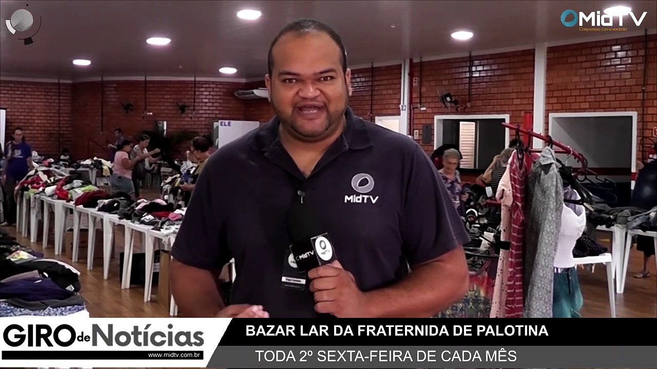 Lar da Fraternidade realiza feira de roupas usadas