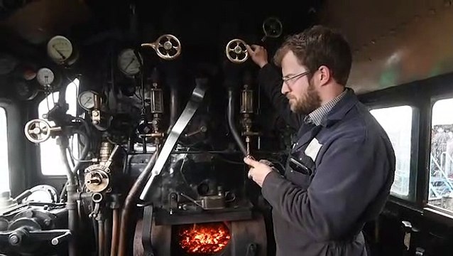 Keighley Worth Valley Railway Steam Gala Weekend in the snow