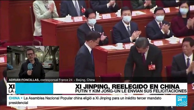 Informe desde Beijing: Xi Jinping es elegido por tercera vez por votación unánime