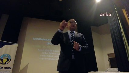 Prof. Dr. Ahmet Ercan, Turgutlu'da depremle ilgili bilgilendirme yaptı