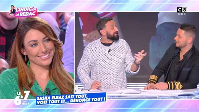 Le geste osé de Delphine Wespiser sur Cyril Hanouna