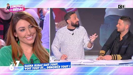 Le geste osé de Delphine Wespiser sur Cyril Hanouna