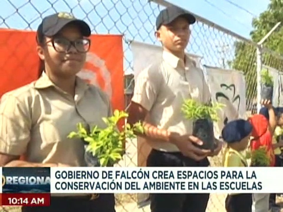 Falcón | Instituciones educativas promueven espacios para la conservación del medio ambiente