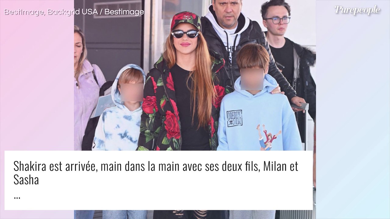 Shakira séparée de Gerard Piqué : la chanteuse s'offre un beau voyage avec ses fils, photos de la chanteuse au top