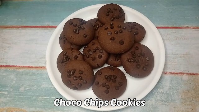 Choco Chip Cookies Recipe | Best Chocolate Chip Cookies | Crunchy Outside And Soft Inside |
