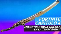 Donde encontrar la hoja cinética en todas las partidas de Fortnite temporada 2 capítulo 4