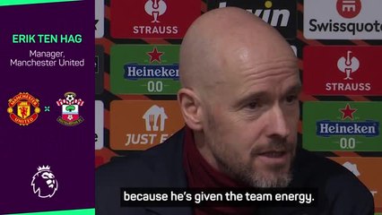 Fernandes' emotion is his 'weapon' - Ten Hag